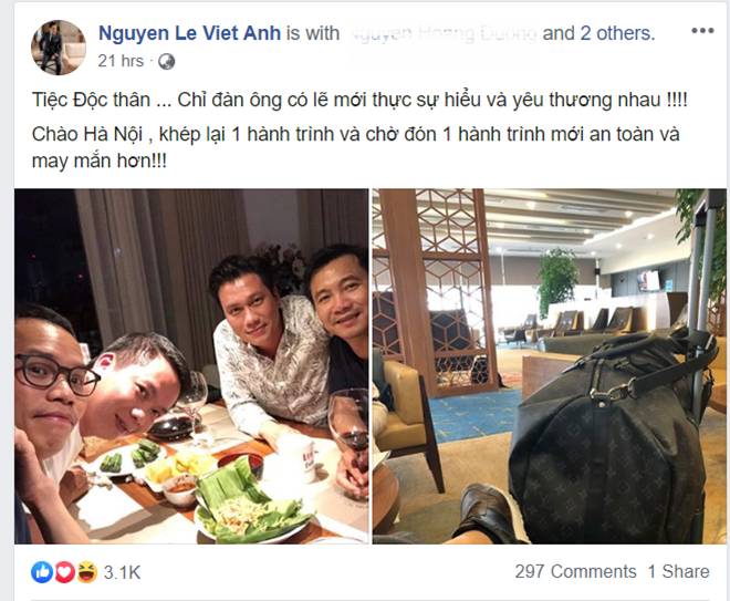 Mở tiệc mừng độc thân, Việt Anh bị cư dân mạng tấn công dữ dội vì bạc tình-1