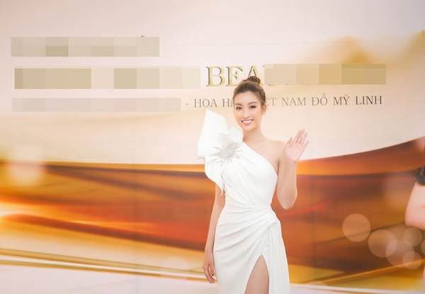 Hoa hậu Đỗ Mỹ Linh tái xuất gợi cảm sau thời gian ở ẩn-1