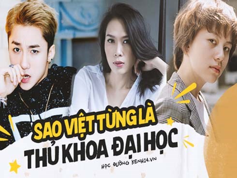 Loạt sao Việt là thủ khoa các trường Đại học lớn bậc nhất Việt Nam, nhân vật cuối còn gây shock với câu chuyện đỗ trượt ly kỳ