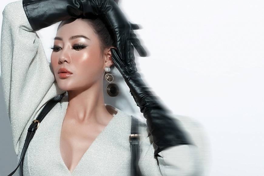 Thanh Hương lạ mắt khi chuyển đổi phong cách sang cô nàng cá tính, nổi loạn-8