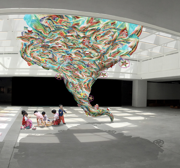 ‘Hành tinh nhựa’ đầy màu sắc ở Trung tâm Nghệ thuật đương đại VCCA-1