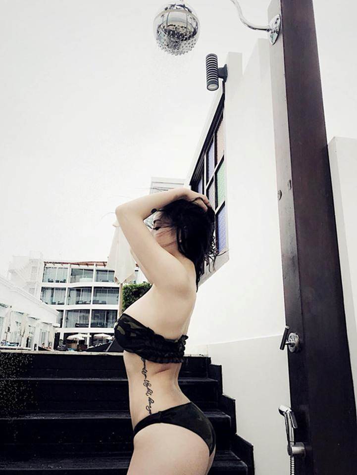 Bạn gái Dũng Về nhà đi con là hot girl phòng gym có vòng 3 bốc lửa-9