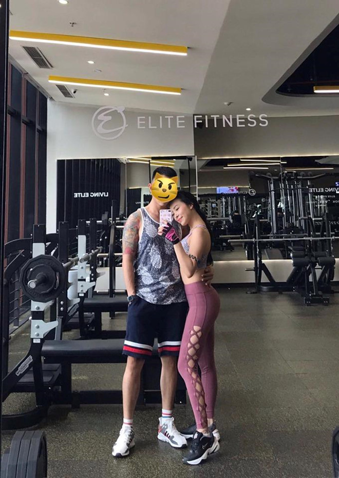 Bạn gái Dũng Về nhà đi con là hot girl phòng gym có vòng 3 bốc lửa-13