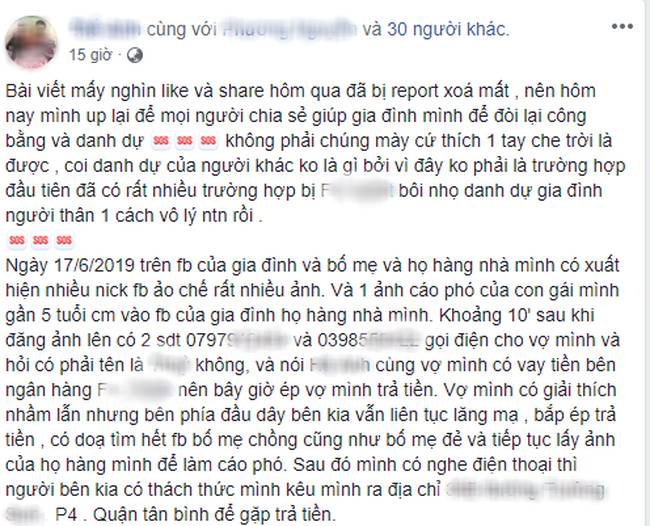 Ghép ảnh bé gái 5 tuổi vào cáo phó để đòi nợ, công ty tài chính nổi tiếng bị lên án dữ dội-1