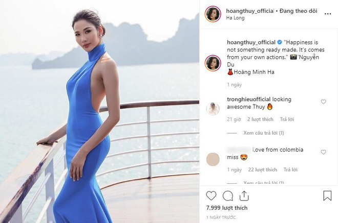 Sau màn thả thính nửa đêm, Hoàng Thùy lần đầu công khai đăng ảnh thân thiết, dành lời khen có cánh cho Trọng Hiếu-1