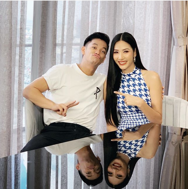 Sau màn thả thính nửa đêm, Hoàng Thùy lần đầu công khai đăng ảnh thân thiết, dành lời khen có cánh cho Trọng Hiếu-3