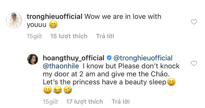 Sau màn thả thính nửa đêm, Hoàng Thùy lần đầu công khai đăng ảnh thân thiết, dành lời khen có cánh cho Trọng Hiếu-2