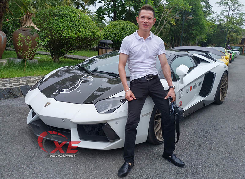 Đẳng cấp chơi siêu xe Lamborghini đáng nể của đại gia Tùng vàng-1
