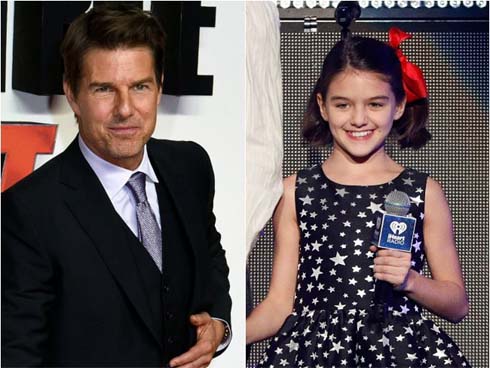 Suri Cruise ra dáng thiếu nữ ở tuổi 14-3
