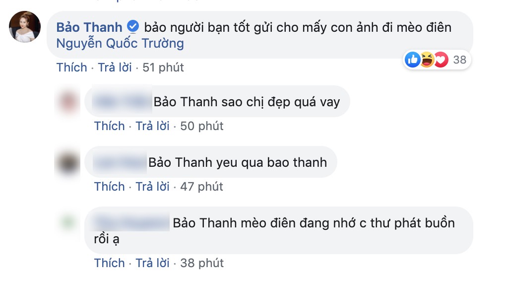 Quốc Trường thả thính fan nữ trên Facebook ngọt lịm nhưng lại phũ thế này khi Bảo Thanh xuất hiện-6
