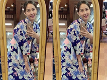 Chiều cao vượt ngưỡng mét tám, Mai Phương Thúy muốn soi gương làm duyên cũng phải cúi người khó khăn thế này Chiều cao vượt ngưỡng mét tám, Mai Phương Thúy muốn soi gương làm duyên cũng phải cúi người khó khăn thế này