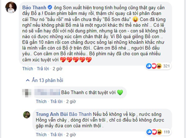Về nhà đi con: Thư - bố Sơn khiến khán giả cũng muốn bật khóc khi chia sẻ về nhau trên facebook-2