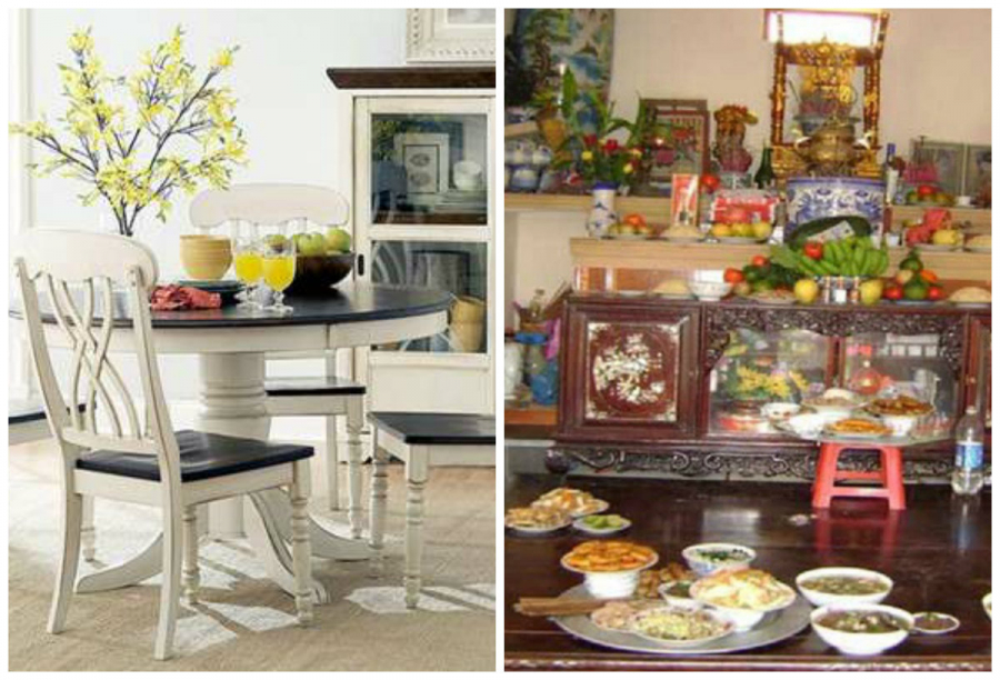 Đặt bàn ăn phạm phong thủy: Gia chủ bất an làm ăn thua lỗ, nghèo khó cả đời không ngóc đầu lên được-3