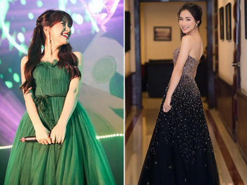 Diện váy công chúa nhưng không may bị đứt khóa, Hòa Minzy đã có cách ứng biến tinh tế khiến ít ai nhận ra-9