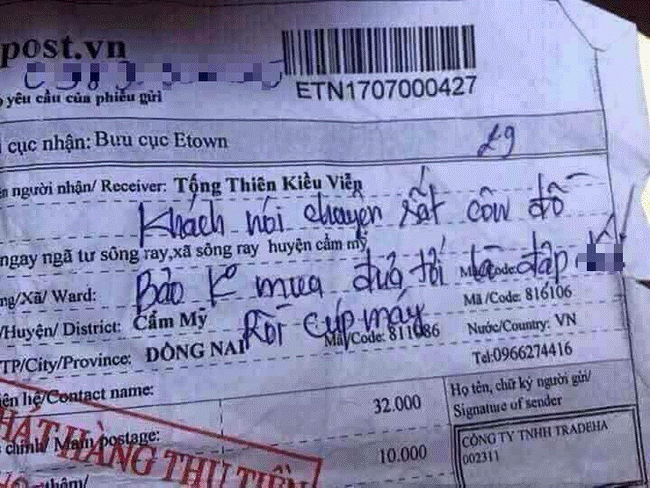 Vượt đường sá xa xôi, shipper khóc không được, cười không xong với những lý do bom hàng bá đạo thế này-9