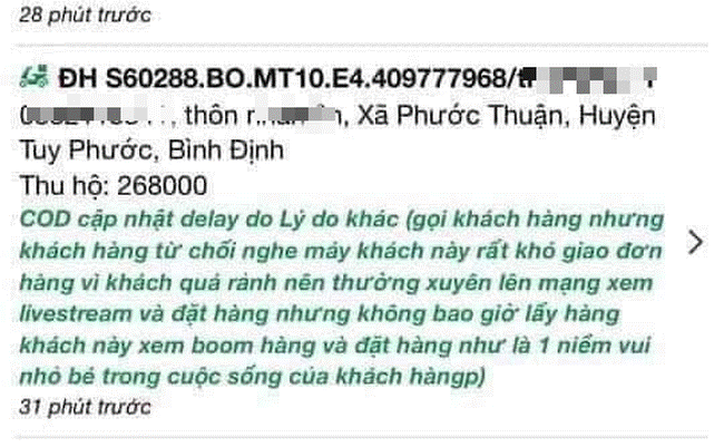 Vượt đường sá xa xôi, shipper khóc không được, cười không xong với những lý do bom hàng bá đạo thế này-10