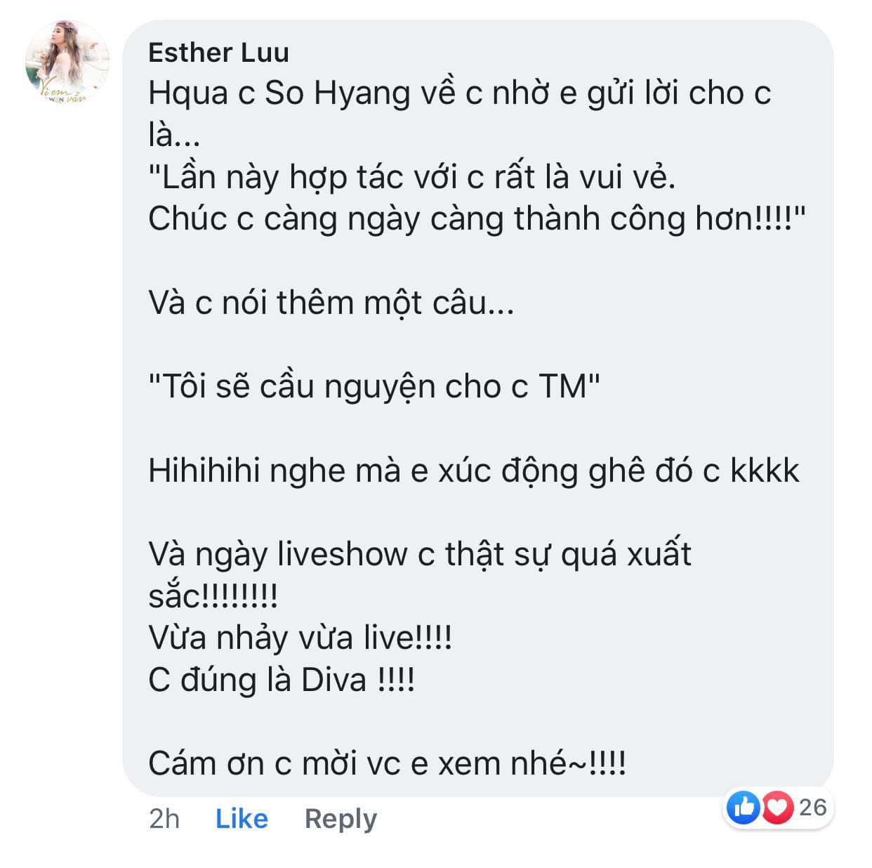 Giữa ồn ào bị Thu Minh chơi bẩn dìm hàng, Diva So Hyang nhờ Hari Won lên tiếng khiến ai cũng choáng-2