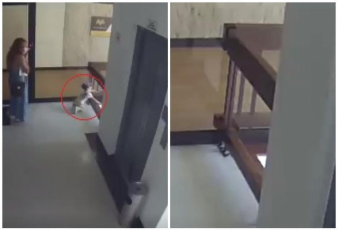 Thót tim cảnh tượng bé gái ngã lan can trước mặt người mẹ đang mải chơi điện thoại, 1 giây bất cẩn là cả đời hối hận-5