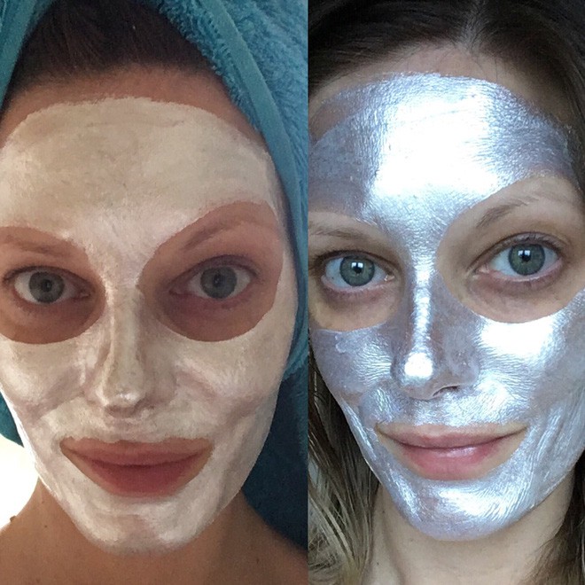 Trời nóng da cũng bức bí theo, nằm nhà đắp mặt nạ lột cho mịn da là sướng nhất!-11