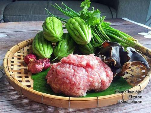 Canh khổ qua ngon ngọt không đắng với cách nấu đơn giản-1