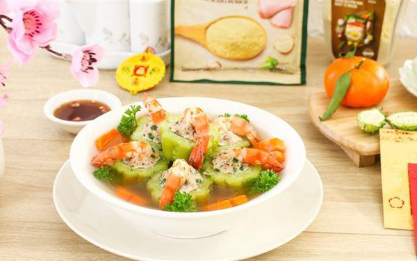 Canh khổ qua ngon ngọt không đắng với cách nấu đơn giản-8