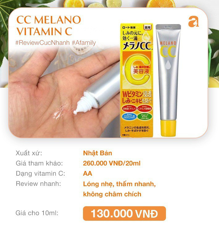 8 loại serum vitamin C ngừa da nám và chống lão hóa giá dưới 350k mà chị em nào cũng cần trong công cuộc chống già”-2
