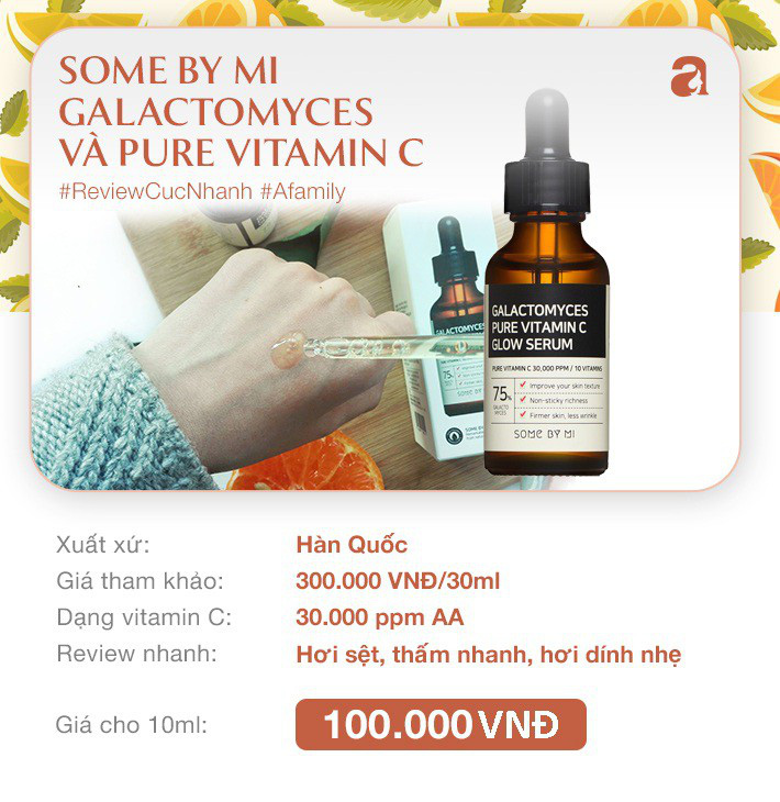 8 loại serum vitamin C ngừa da nám và chống lão hóa giá dưới 350k mà chị em nào cũng cần trong công cuộc chống già”-4