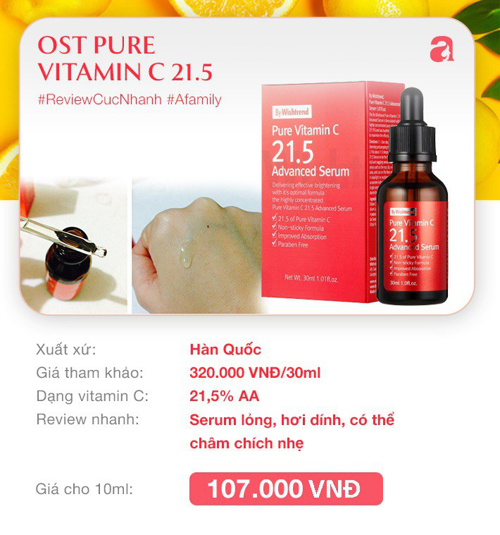 8 loại serum vitamin C ngừa da nám và chống lão hóa giá dưới 350k mà chị em nào cũng cần trong công cuộc chống già”-5