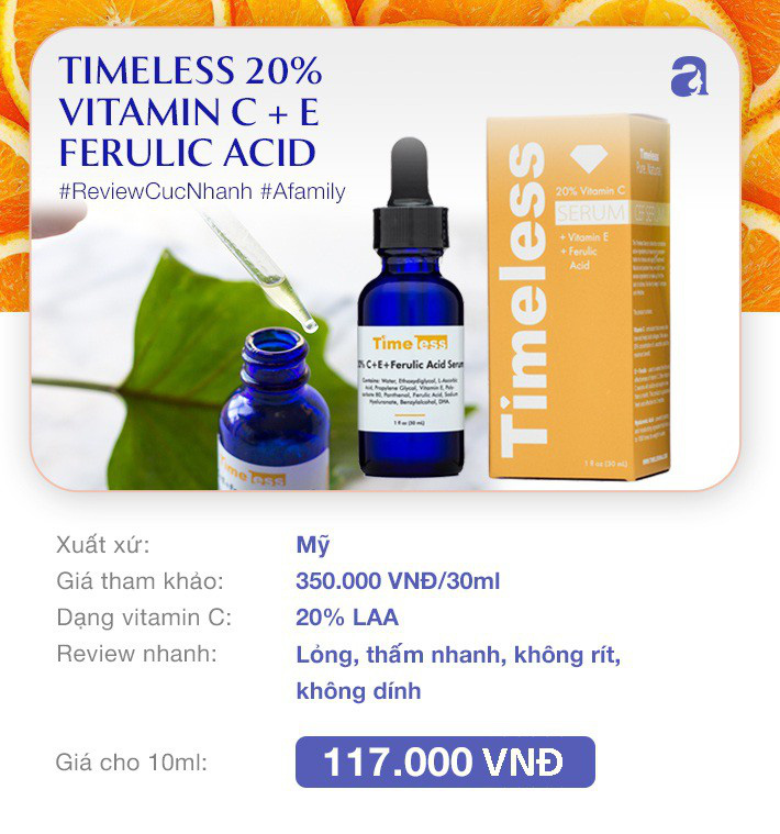 8 loại serum vitamin C ngừa da nám và chống lão hóa giá dưới 350k mà chị em nào cũng cần trong công cuộc chống già”-7