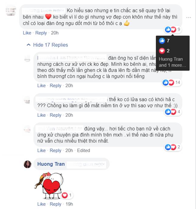 Vợ cũ Việt Anh phản ứng khi cư dân mạng quy kết nguyên nhân bị chồng bỏ là do ứng xử kém-2