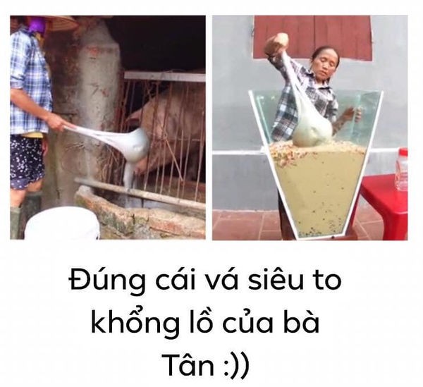 Xôn xao hình ảnh Bà Tân Vlog dùng 1 chiếc muôi vừa cho lợn ăn, vừa nấu những món siêu to khổng lồ-1