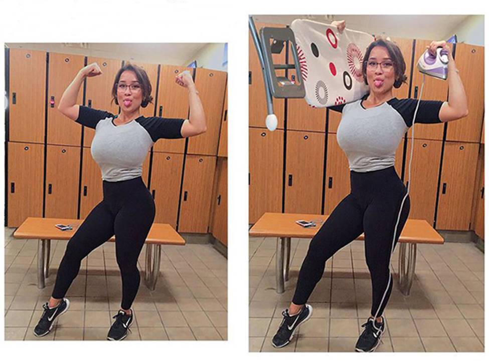 Mang ảnh lên mạng nhờ chình sửa bị các cao thủ troll méo mặt-1