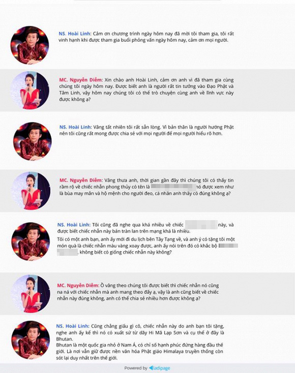 Danh hài Hoài Linh bức xúc vì bị bịa đặt phát ngôn để bán hàng-1