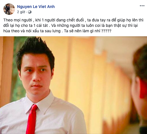 Việt Anh bức xúc vì bị nói xấu giữa lùm xùm ly hôn nhưng đáng chú ý là bình luận đầy tính bạo lực của Khải (Về nhà đi con)-1