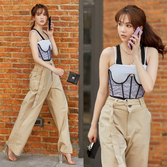 Thay vì gồng mình để trở nên cá tính, Ngọc Trinh cứ ăn vận đơn giản, sexy vừa phải như thế này có phải hơn không!-5