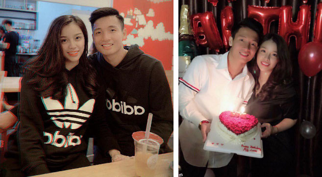 Hé lộ những hình ảnh đầu tiên về lễ ăn hỏi hoành tráng của Bùi Tiến Dũng - Khánh Linh-2