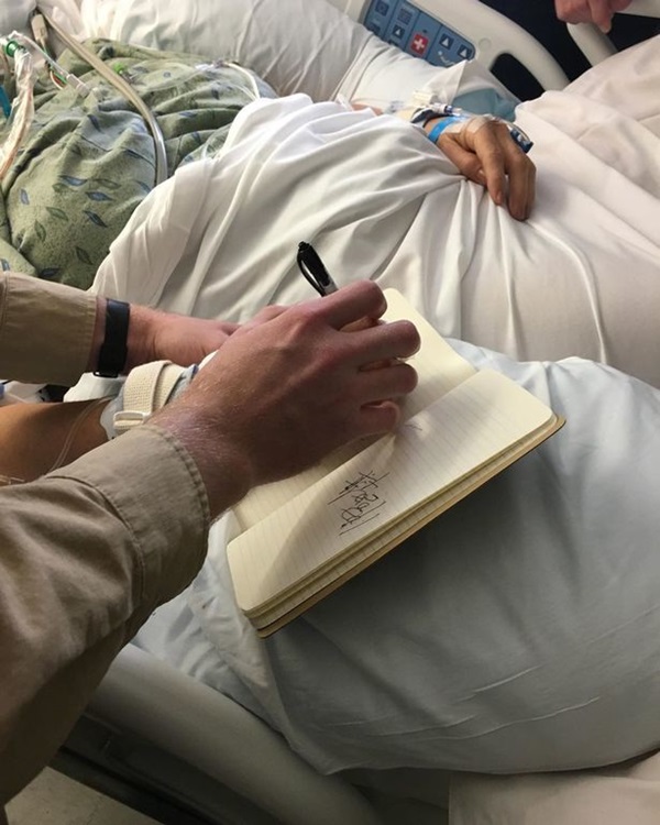 Sống lại sau 27 phút tử vong, người phụ nữ viết dòng chữ rợn người-3