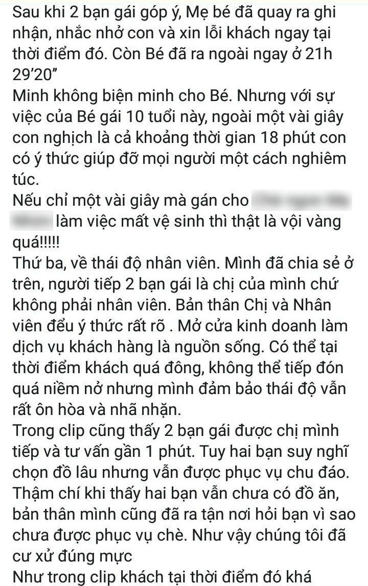 Bà xã Hồng Đăng phản pháo, tung bằng chứng bóc phốt lại khách hàng sau khi quán chè của gia đình bị chê bẩn, đắt-4