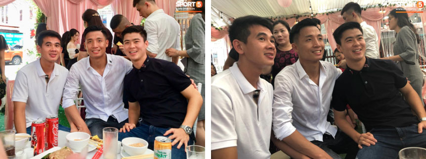 Gặp sự cố khi tới đám hỏi Bùi Tiến Dũng, Duy Mạnh đến muộn nhưng vẫn nổi bật theo cách của riêng mình-3