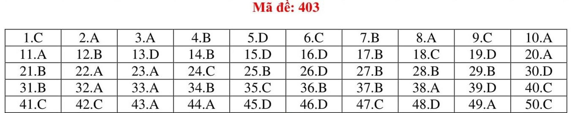 Đáp án tham khảo môn Tiếng Anh thi THPT Quốc gia năm 2019 tất cả mã đề-3
