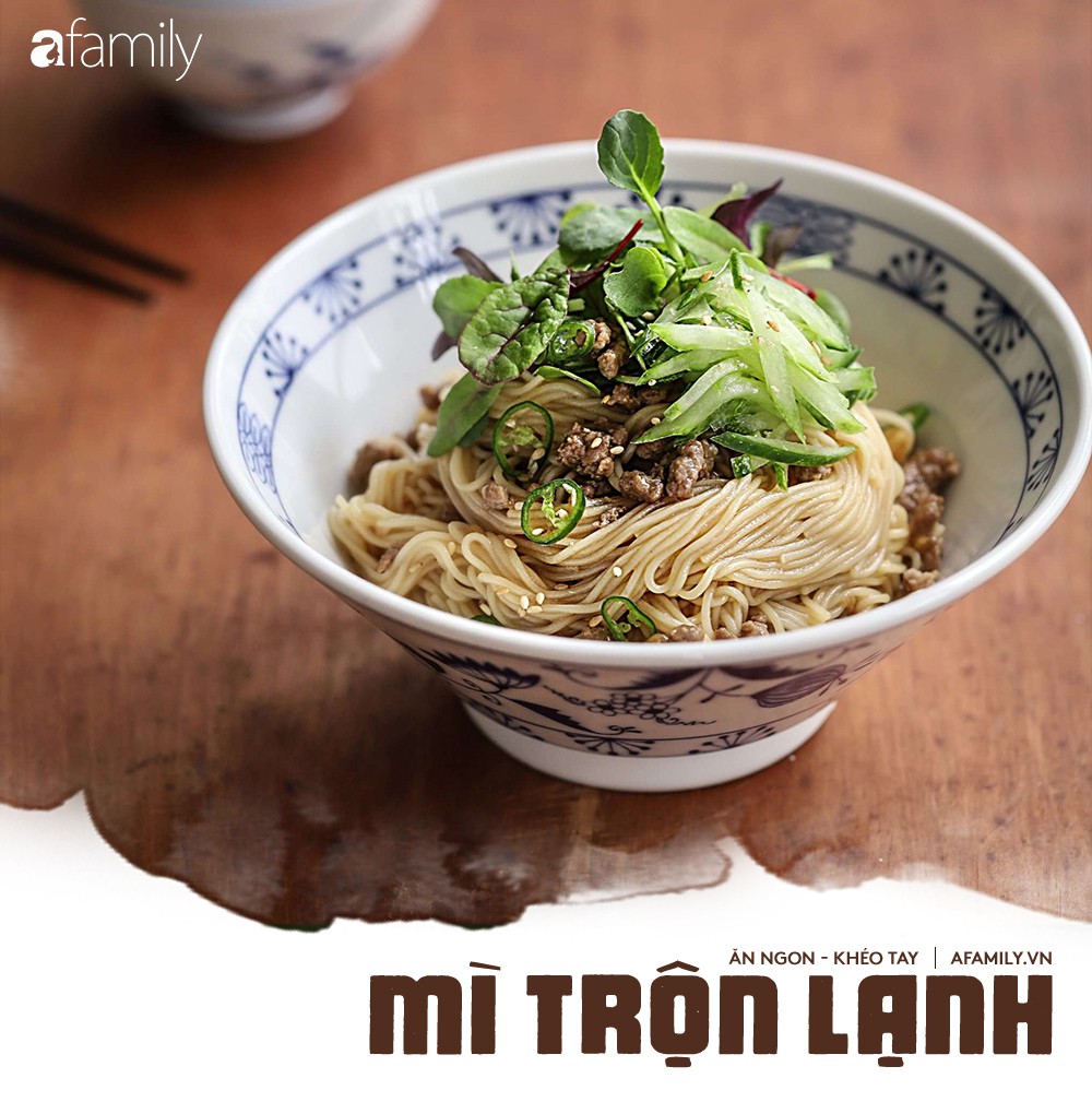 Những ngày nắng mệt mỏi, tôi làm món mì trộn siêu tốc thì cả nhà ăn ngon lành ai cũng khen!-5