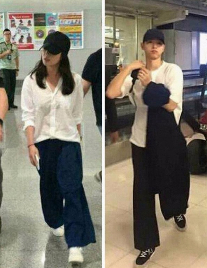 Trước khi ly hôn, cặp đôi Song - Song đã thể hiện tình cảm bằng cách diện đồ đôi tình thế này-10