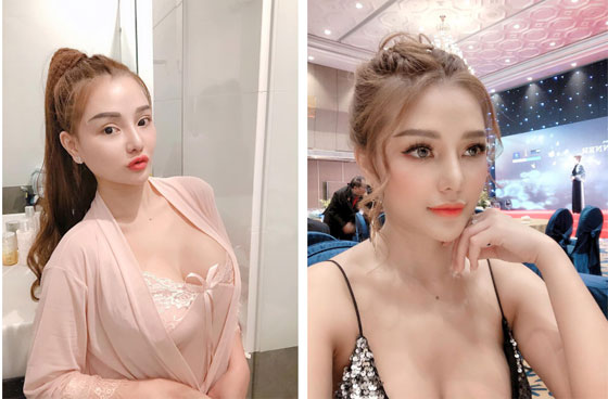 Chiến tích dao kéo và cả rổ thị phi của hot girl ngực khủng Mon 2K hôn ngấu nghiến trai đẹp trên sóng truyền hình-3