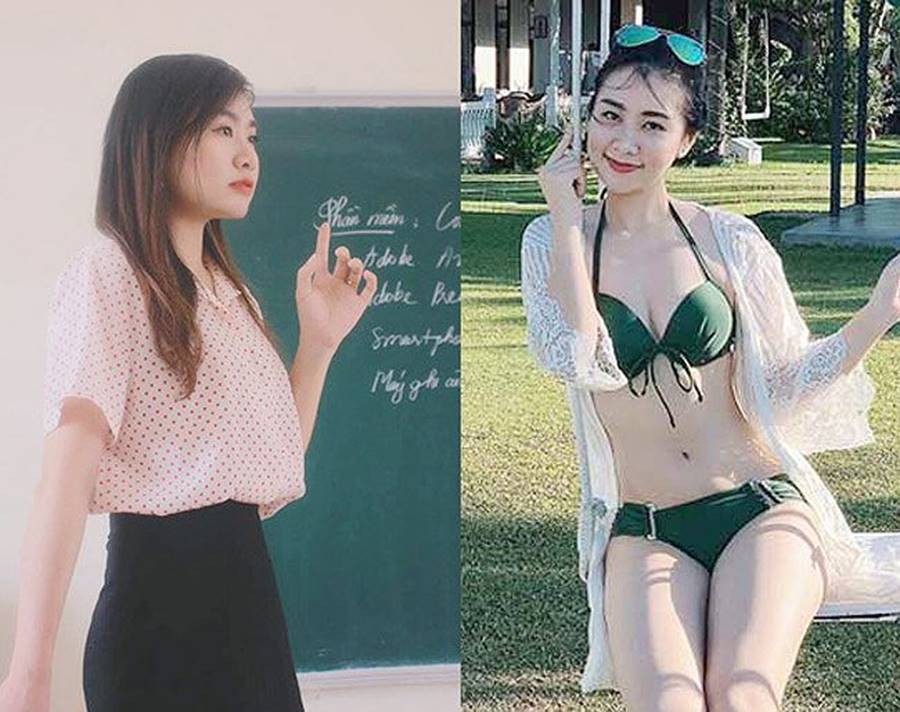 2 giám thị hot nhất VN: Thời trang phóng khoáng đời thường khác xa khi lên lớp-3