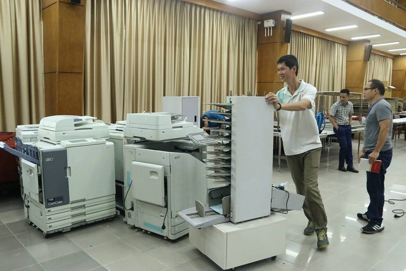 Tận mắt khu vực 3 vòng cấm” của kỳ thi quốc gia-3