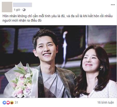 Cặp đôi cổ tích Song Joong Ki - Song Hye Kyo ly hôn, team bỉm sữa đau lòng, mẹ 4 con Hằng Túi cũng tiếc vật vã-10