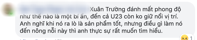 Fan nữ bênh vực Xuân Trường, fan nam nói thẳng: Cậu ấy sa sút khó hiểu, chẳng còn gì ngoài bài sút phạt-4