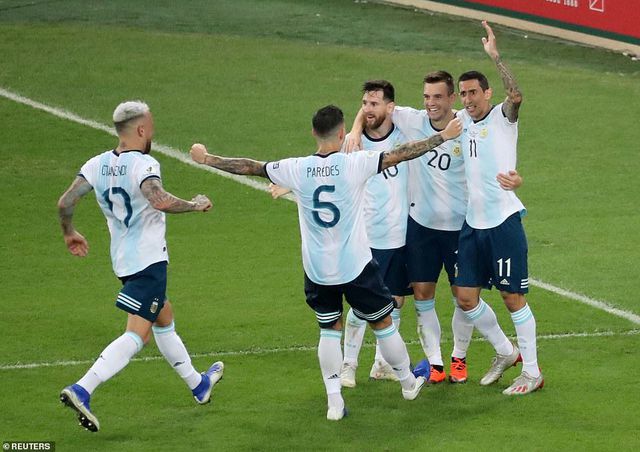 Thắng Venezuela, Argentina đối đầu Brazil ở bán kết Copa America 2019-8