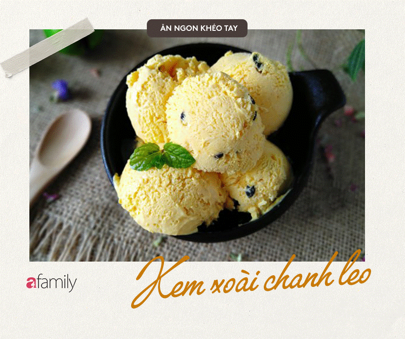 Nắng đỉnh điểm, làm ngay kem xoài giải nhiệt cho cả nhà thôi!-5