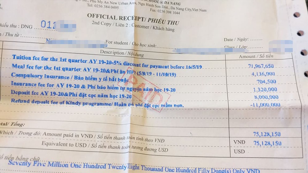 Phụ huynh tố trường Quốc tế Singapore lạm thu: Đề nghị cuộc họp 4 bên-2